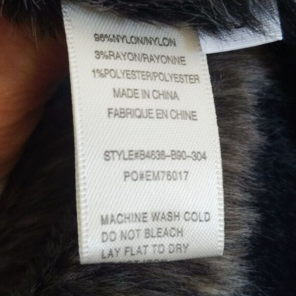 Bella Dahl soft & fuzzy camouflage cropped sweater, crew neck, size Small - Picture 8 of 10